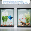 2-Pack 3-4 Inch Stainless Steel Fish Net for Small Aquarium Tank,Shrimp Fry