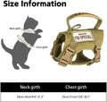 Tactical Cat Harness and Leash Set for Walking Escape Proof Adjustable Large Cat Vest Harness with Patches Soft Mesh Pad