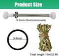 1 Set Thickened Snake Climbing Stick with Anti-Slip Pads, Decoration for Ball Python Lizard Tarantula Snake Hermit Crab 