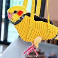 2Pcs Portable Bird Carrier Bag, Escape Resistant Parrot Carrier Bag Harness, Walking Outfit Anti-Scratch Protective Clot