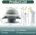 Pet Nursing Kit, Puppy Milk Feeder Bottle, Silicone Feeding Nipple for All Breed of Puppy, Kittens and Other Animals