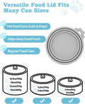 6Pcs Cat Food Can Covers Set, Cat Food Spoon & Can Opener, Cat Accessories