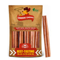 Cowdog Chews Beef Bully Stick: Odor-Free, Fully Digestible Beef Collagen Chews (5-7", 10 Count) - Natural, Grain-Free, Long-Lasting Collagen Bully Stick Substitute for All Dog Breeds