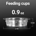 REPTIZOO 30PCS Feeding Cups for Reptile Magnetic Feeder Ledge, Replacement Cups for REPTIZOO Food Water Feeder Dish Geck