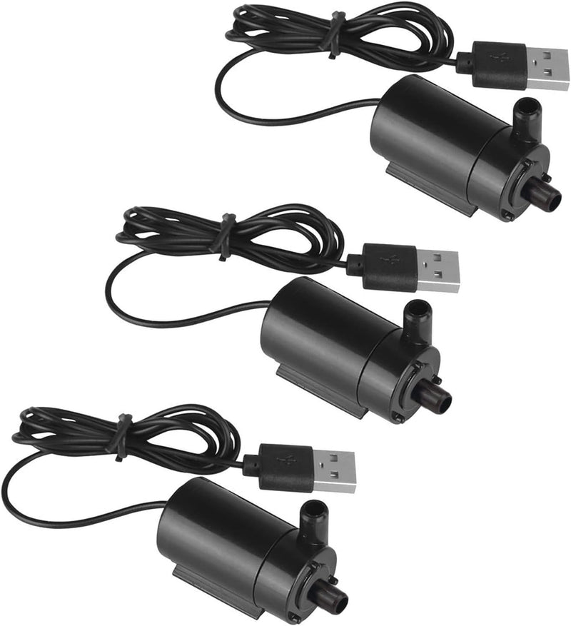 3PCS DC 3-5V USB Micro Submersible Mini Water Pump