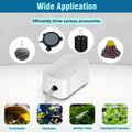 Quiet Aquarium Air Pump 3W Fish Tank Oxygen Aerator Pump with Air Stone Airline Tubing Check Valve Aquarium Bubbler for 