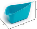 Lixit Corner Litter Pan for Ferrets, Rabbits, Rats, Guinea Pigs and Other Small Animals. (Blue Pack of 1)
