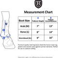 Harrison Howard Horse Fly Boots Perfect Contoured Fit Leg Guards Dense Mesh Boots with Ventilated Comfort Reliable Prote