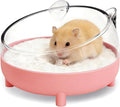 Hamster Bathtub,Hamster Sand Bath,Hamsters Bathroom,Sand Bath Container,Toilet for Dwarf Hamsters,Gerbils,Mice and Small