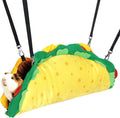Percozzi Taco Hamster Hammock Hideout Tunnel House Rat Toys Cage Accessories Bed Ferrets Guinea Pigs Chinchill Sugar Gli
