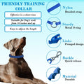 1TO3GO【Upgrade】 Adjustable Dog Training Collar with 4 Extra Links for Medium, Large and X-Large Dogs, Suitable for Dogs with Neck Sizes of 16 Inches or Larger (Seamless Ring-4 Extra Links)