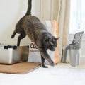 Cat Litter Scoop with Holder,2 in 1 Cat Scoop,215 Garbage Bags