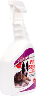 Capture Pet Stain & Odor Remover - Enzyme Pet Odor Eliminator - 32oz Spray