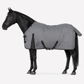 Horse Blanket 600D Ripstop Winter Turnout Blanket, 250 GSM Polyfill, 100% Waterproof & Breathable, Cold Weather Horse Bl