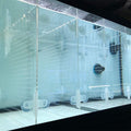 Acrylic Aquarium Divider Kit 5.5/10 / 20L / 20H / 29 / 40B / 55/75 / 125gal Fish Tank with Suction Cups (20gal Long Aque