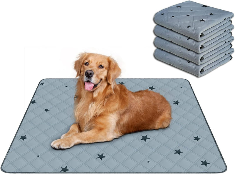 RIOUSSI Reusable Pee Pads for Dogs, Puppies. Washable, Absorbent, Leakproof