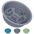 AVERYDAY Slow Feeder Dog Bowls for Medium Breeds Fits Raised Feeding Station, Puzzle Dog Food Bowls to Slow Down Eating, Dogs Feeding Bowl with Non-Slip, Slows Feeder Pet Bowl for Wet and Dry Food