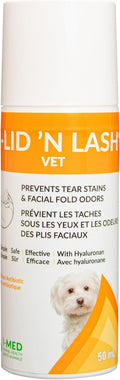 I-LID 'N LASH Vet Pump Dog Tear Stain Preventer, Hyaluronic Acid, 50 ml