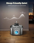 Lawfery 3.2L/108oz Wireless Stainless Steel Cat Water Fountain