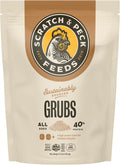 Scratch and Peck Feeds | Grubs for Chickens & Ducks | 3.5 lb Pouch
