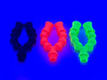 Dual Random Flow Generator Kit Compatible with Fluval Flex 32.5, 1/2in RFG Nozzles, Reef Safe PETG, Includes Loc-Line an