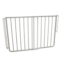 Cardinal Gates SS30 Stairway Special Baby Gate for Top of Stairs - Adjustable Indoor Dog Gate - Aluminum Metal Safety Gate for Kids & Pets - 27 to 42.5 Inches Wide - White - USA Based Company