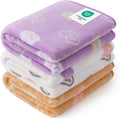 Luciphia 3 Pack Soft Fleece Dog Blankets for Small Dogs Puppy Cats,23"x16"