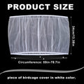Bird Cage Seed Catcher Skirt, Bird Cage Mesh Net Cover, Parakeet Cage Skirt, Birdcage Cover Seed Catcher for Round Squar