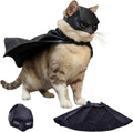 Lamiarga Cat Costume for Cat and Cat Mask Cosplay Set with Leather Cape