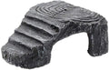 Reptile Basking Rock Tank Ornament Lizard Gecko Turtle Climbing Ladder Platform Toad Rest Hiding Cave Platform