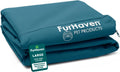 Furhaven Replacement Dog Bed Cover Water-Resistant Indoor/Outdoor Logo Print Oxford Polycanvas Mattress, Washable - Deep