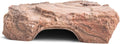 Fluker's Reptile Rock Cave with Basking Area, Natural Looking Rock Cave for All Reptiles, Amphibians and Arachnids