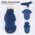 2 Pack Dog Hoodie Warm Hood Dog Sweater Cold Weather Small Dogs Sweatshirt Comfort Pet Clothes for Small Medium Dogs wit