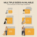 Luciphia Waterproof Blanket for Large Dog Ultra-Soft & Calming Pet Throw Reversible Warm Fleece Durable Furniture Crate Couch Bed Cover Protector Machine Washable Leakproof Beige L (65''x57'')