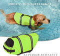 Doglay Dog Life Jacket with Rescue Handle, Dog Life Vest for Swimming Boating, Adjustable Reflective Puppy Swim Vest wit