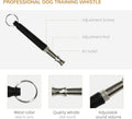3Pcs Adjustable Ultrasonic Silent Dog Whistle, Training Whistle