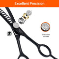 Dog Grooming Scissor,7.0'' Pet Curved Chunkers Shears