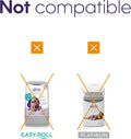 Litter Genie Standard Square Refill Bags, 1-Pack, 14 ft of Continuous Film