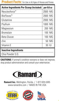 Ramard Total Calm & Focus Horse Calming Supplement, Magnesium, 6.75 lbs