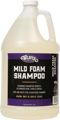 Weaver Leather Mild Shampoo, Gentle, Effective Coconut-Based Hide, Hair and Wool Shampoo, Daily Use, Cattle Show Supplie