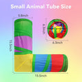 YUEPET Corner Guinea Pig Tunnel, Bunny Tunnel, Small Animal Tubes & Tunnels