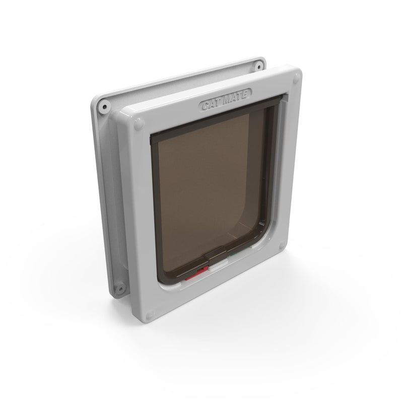 Cat Mate 4-Way-Locking Cat Flap with Door Liner to 2