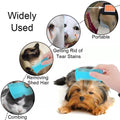 6 Pcs Dog Cat Hair Removal Massaging Combs, Dandruff & Stain Remover (Random Colour)