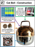 Premium Cat Bell – Loud, Anti-Hunting, Bird Saving (Brass, Copper)
