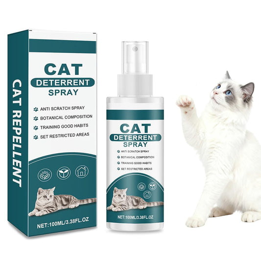 TAGICUKU Cat Deterrent Spray,Upgraded Cat Spray Deterrent,Natural Safe Scratch Deterrent Training Aid for Furniture,Cat Deterrent Indoor for Anti-Scratch Training