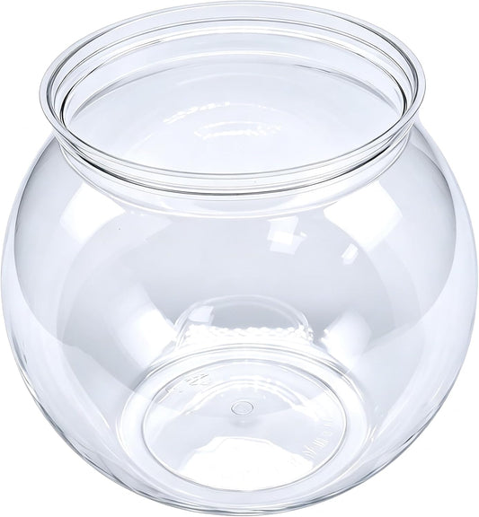 1 PCS Fish Bowl Small Plastic Bubble Bowl (23 Oz)