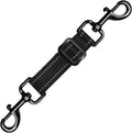 Dog Collar Safety Clip, Reflective Double-Ended Backup Connector for Harness to Collar, Adjustable Safety Clip for Prong