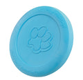 West Paw Zogoflex Zisc Dog Flying Disc, High Flying Aerodynamic Disc for Dogs Puppy – Lightweight, Floatable Disc for Fetch, Tug of War, Catch, Play – Doubles as Food/Water Bowl, Large 8.5", Aqua Blue