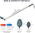 Dog Cat Urine Collector with 42" Telescopic Handle, Reusable Pet Care Tool