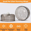 Mini Silent Exercise Wheels for Hamsters Less Than 4 inches 10 cm in Length Toys Hamster Ball Small Pet Running Toy Ball
